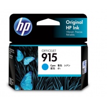 惠普(HP) 915/915XL墨盒适用于HPOfficeJetPro8020/8018 915蓝色标准容量（约315页） 