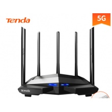腾达（Tenda）AC11 双千兆路由器穿墙增强型 家用游戏无线路由器 智能5G双频1200M 千兆端口光纤适用 