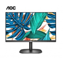 AOC 23.8英寸 IPS技术屏 广视角 HDMI接口 低蓝光爱眼 可壁挂 电脑办公液晶显示器
