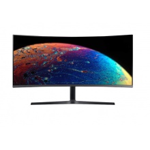 三星（SAMSUNG）34英寸21:9带鱼屏 1800R曲面 WQHD高分辨率 Type-C 65W反向快充 电脑显示器