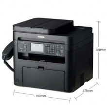 【河北库存】佳能 MF249DW 27页高速打印、512MB内存、6行中英文显示屏、自带250页纸盒、支持无线打印双面打印