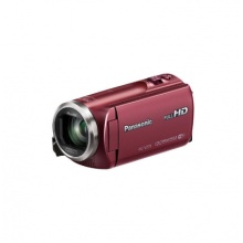 松下 Lumix HC-V270 高清数码摄像机 红色 （90倍智能变焦 5轴光学防抖 WIFI/NFC V250升级版）